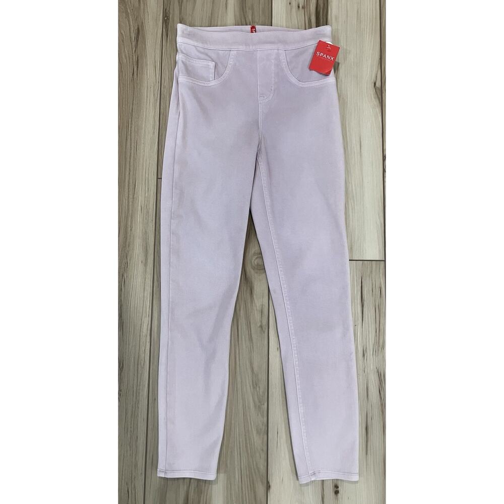 Spanx Cropped Jean Lavender Grey Women’s Size XS